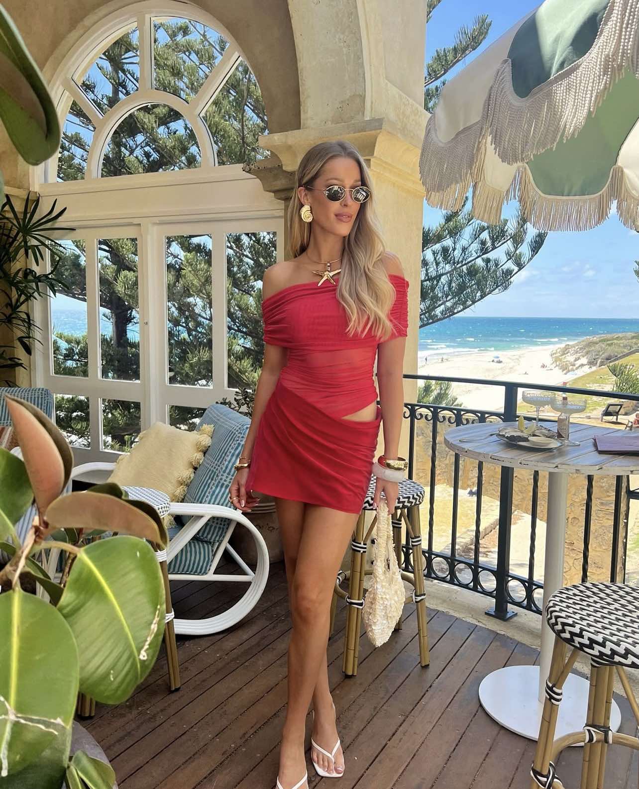 Benni- Nico Off Shoulder Mini Dress